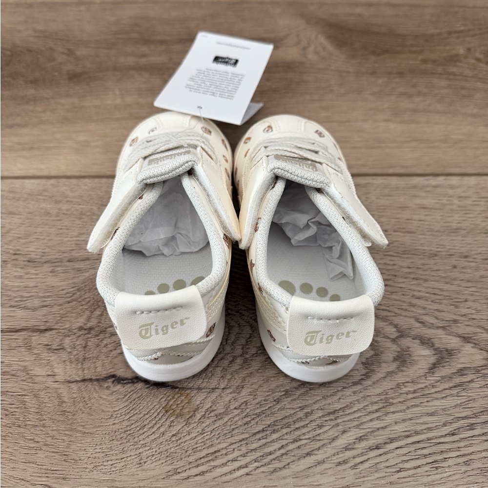 Onitsuka Tiger Mexico 66 Kids Cream Shoes Kid size 8 all over tiger design - Picture 6 of 6